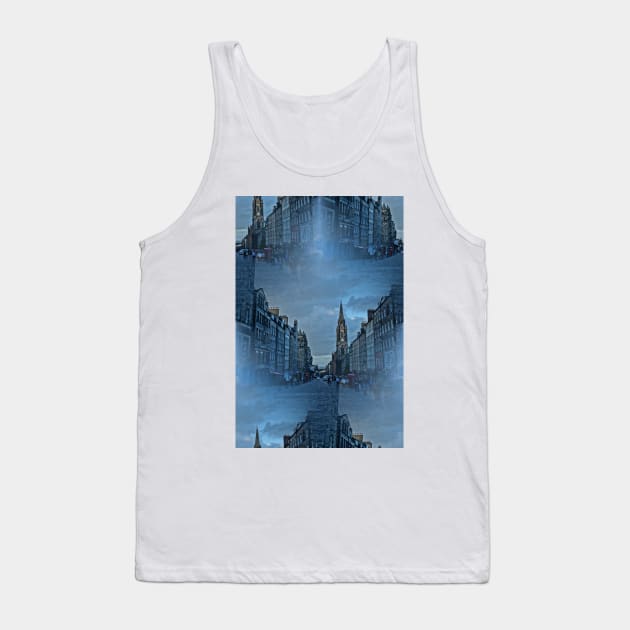 Edinburgh at Dusk Tank Top by MJDiesl